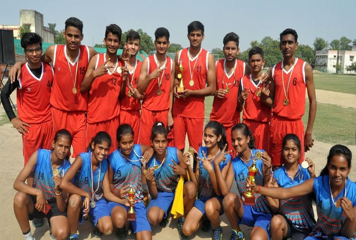 Agra team won in basketball division