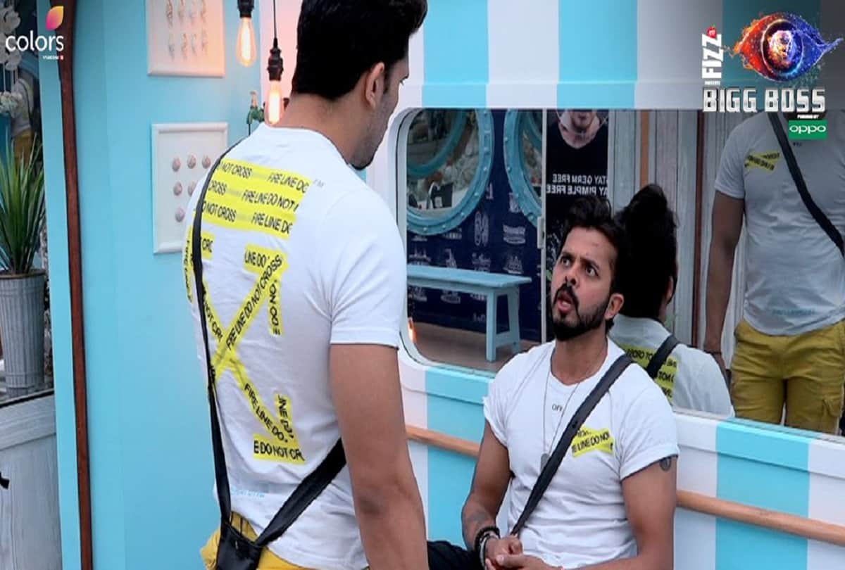 sreesanth sent karanvir in kaal kothari in bigg boss