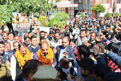 cm jairam thakur announcement for Water guards at shimla