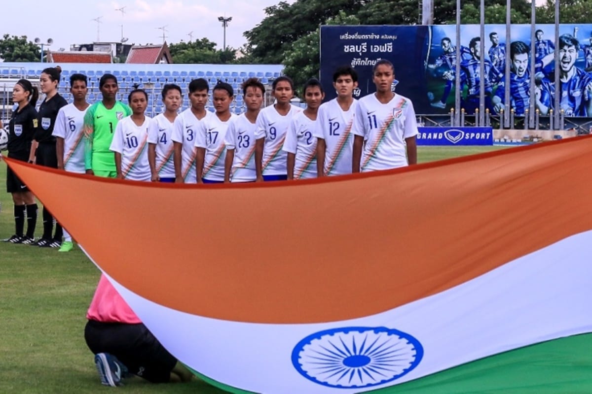 indian team defeated against nepal in afc u19 women championship qualifiers