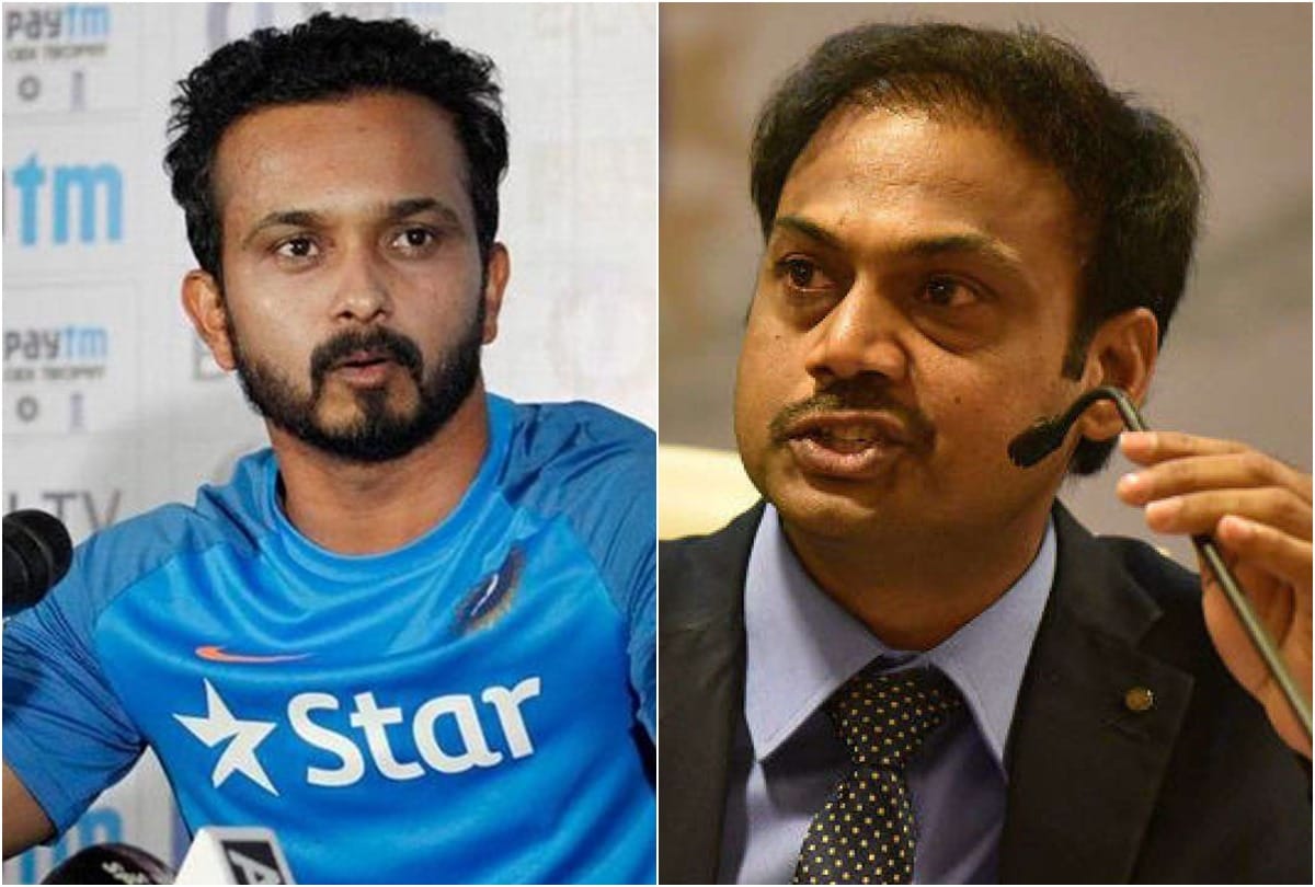 Chief selector MSK Prasad gives clarification on not selecting kedar jadhav againt west indies