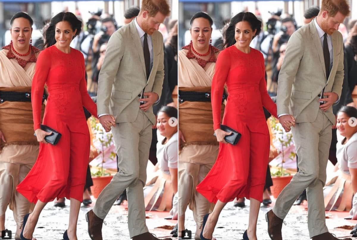 Meghan Markle wore a dress with the tag