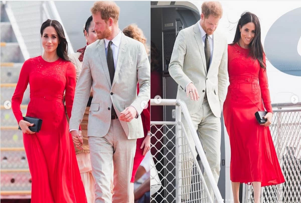 Meghan Markle wore a dress with the tag