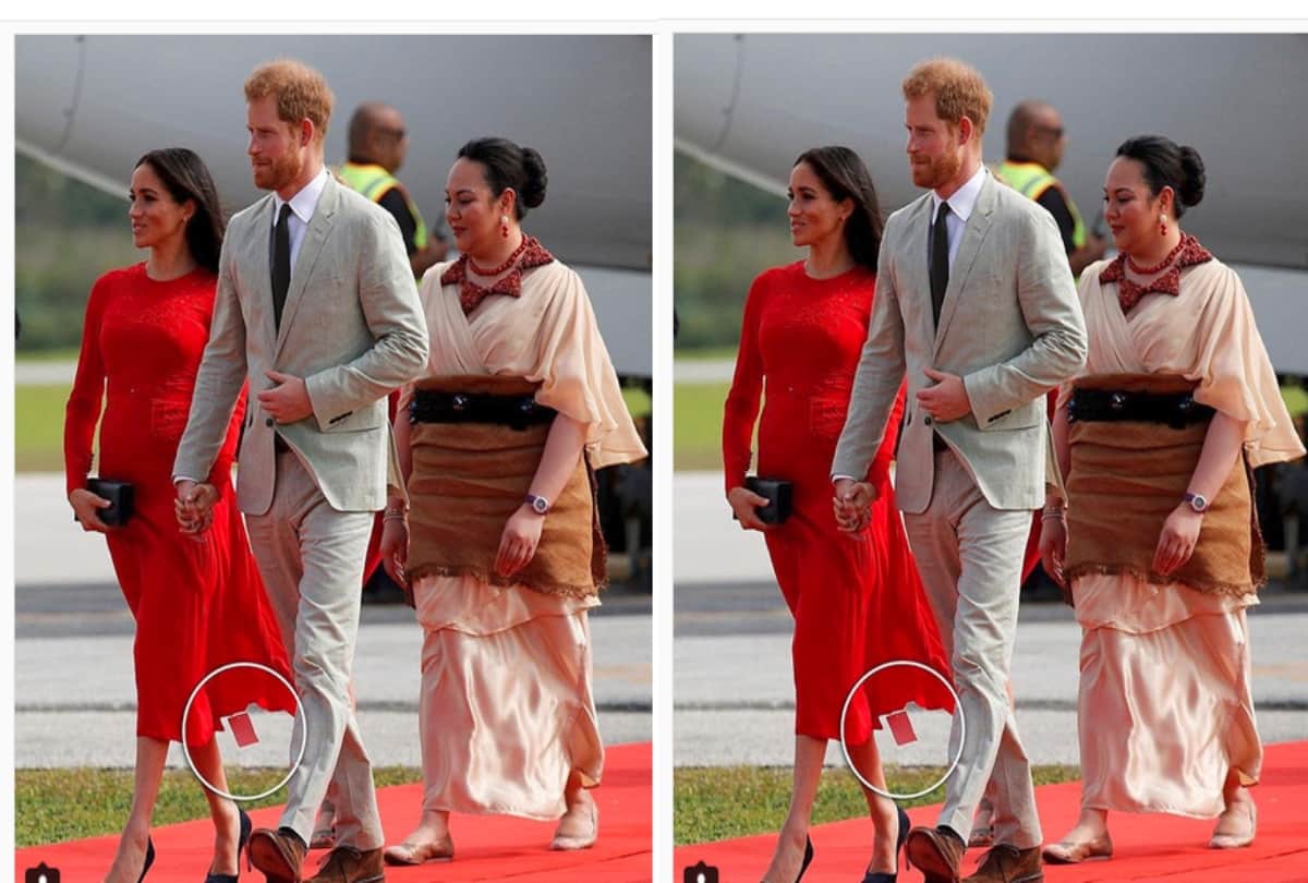 Meghan Markle wore a dress with the tag