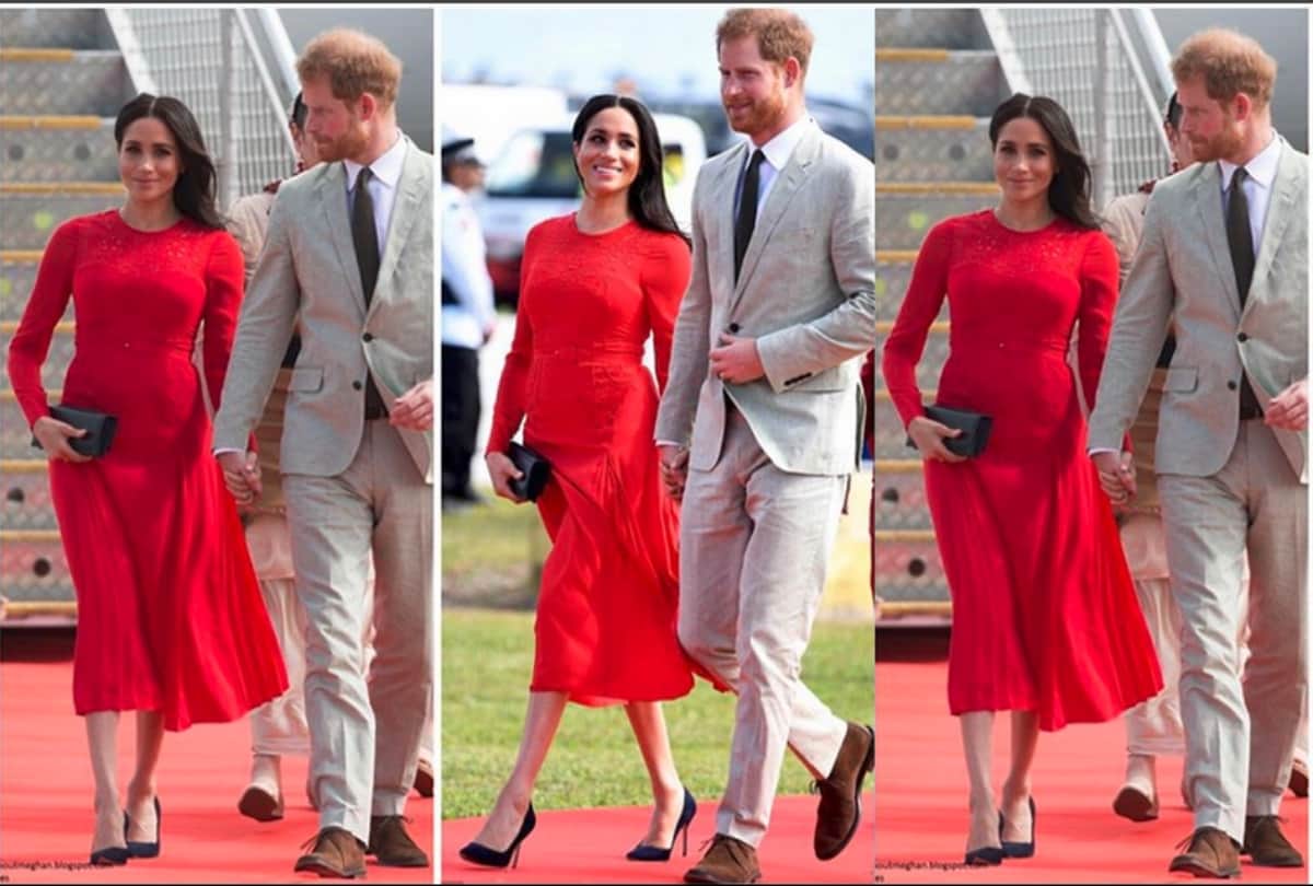 Meghan Markle wore a dress with the tag