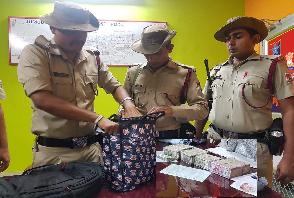 50 lakh cash found in passenger bag in rajdhani express
