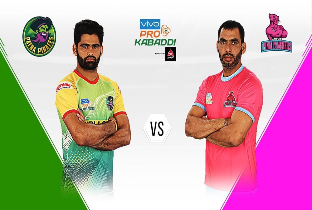 Patna Pirates vs Jaipur Pink Panthers pro kabaddi 2018 live match updates