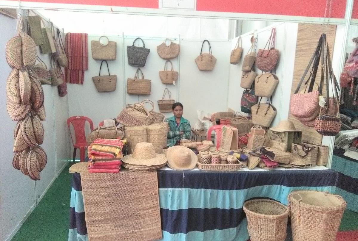 SARAS Fair in Dharamshala and Assam Stall