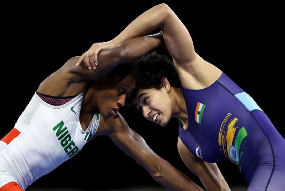 Pooja Dhanda wins a bronze medal for India in World Wrestling Championship 2018