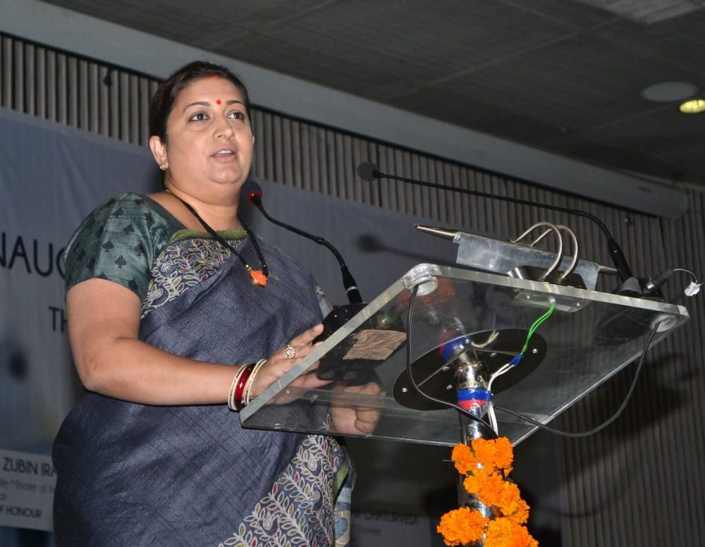 Smriti Irani's statement on Sabarimala controversy, religious traditions should be respected