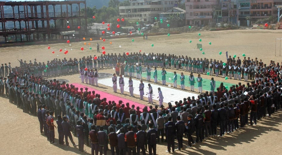 School children voter awareness rally