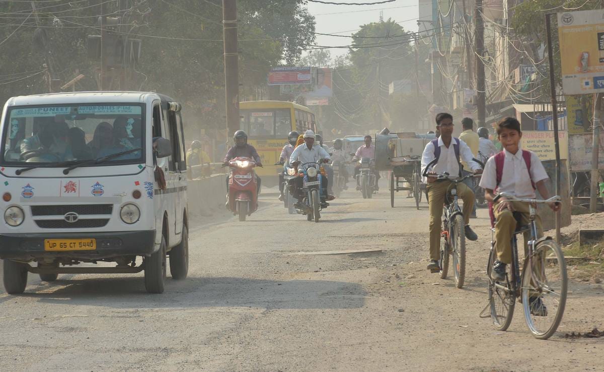 Increasing diseases in changing season and pollution in air