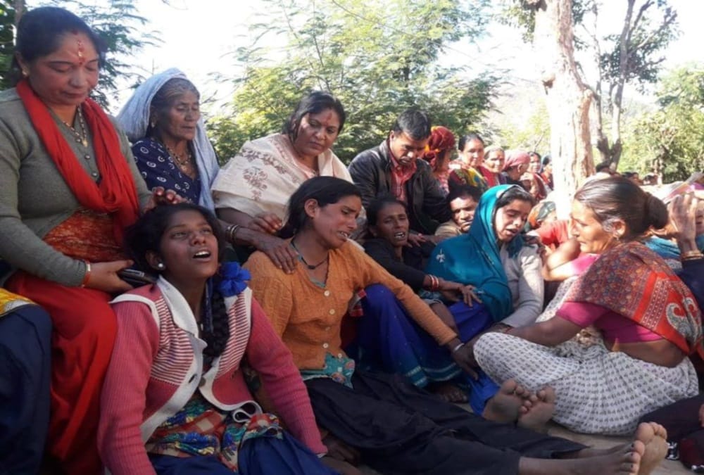 Soldier rajendra martyr Before Marriage in terrorist attack sisters crying photos