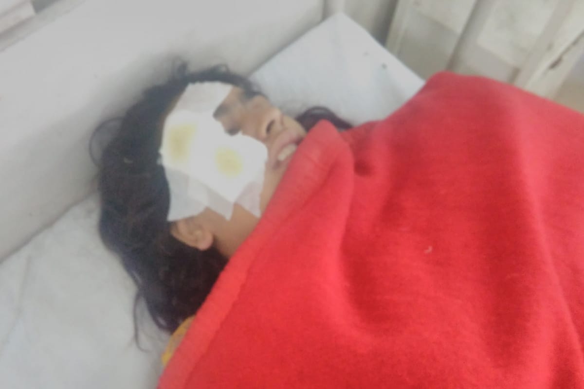 high speed car hit a woman while she was doing morning walk in muzaffarnagar