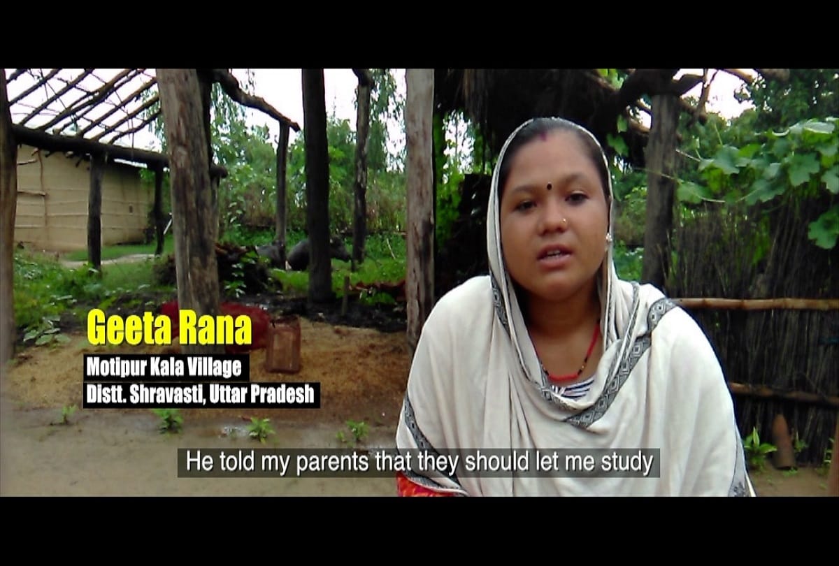 Gita stops child marriages with the help of Pradhan