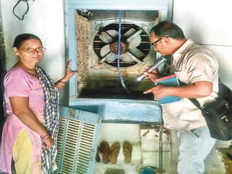 Dengue larvae found, 36 Home Owners notice