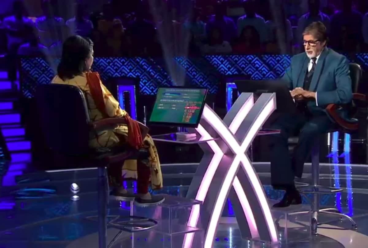 kbc 10 amitabh bachchan reaction to contestant neela buddhadev on jaya bachchan