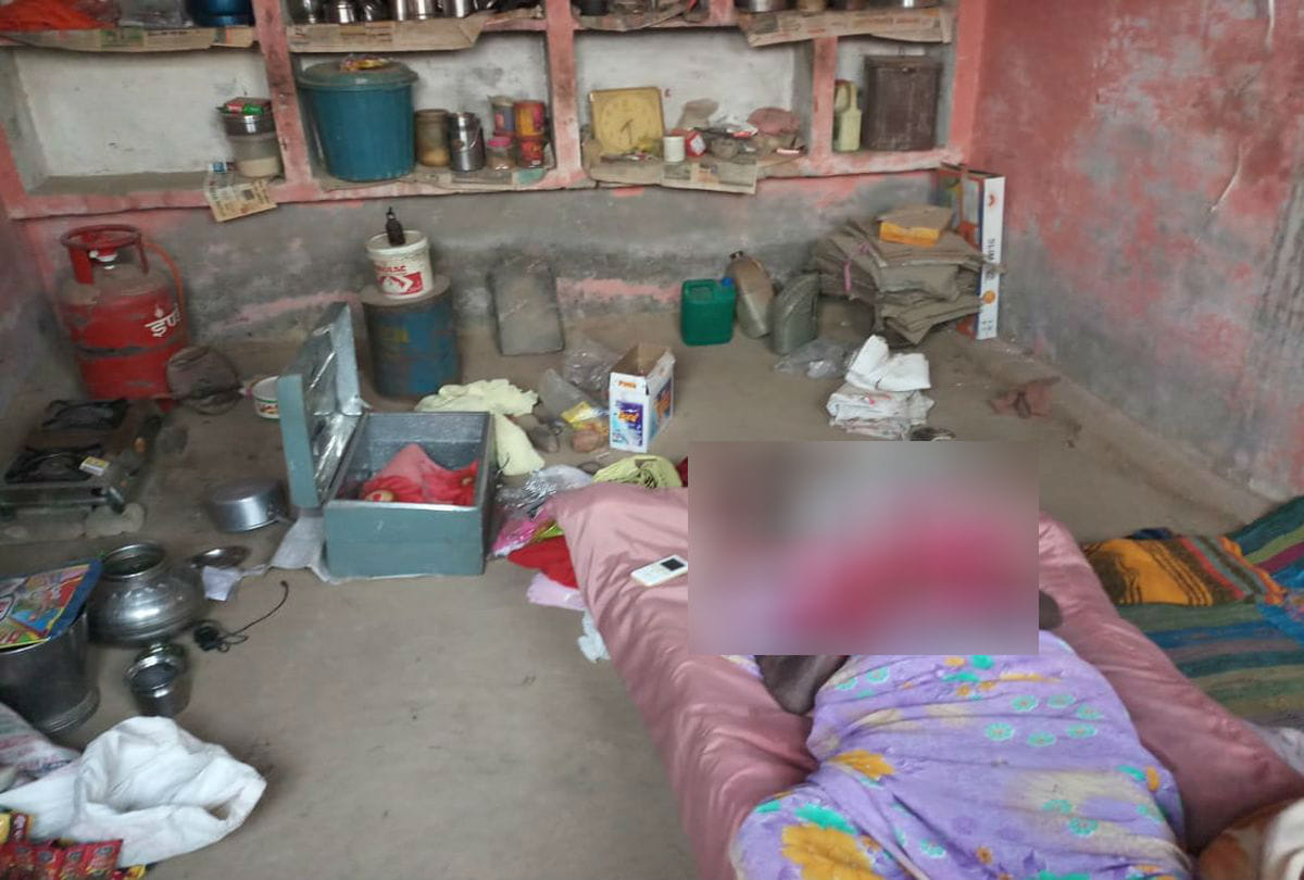Killers killed an old woman