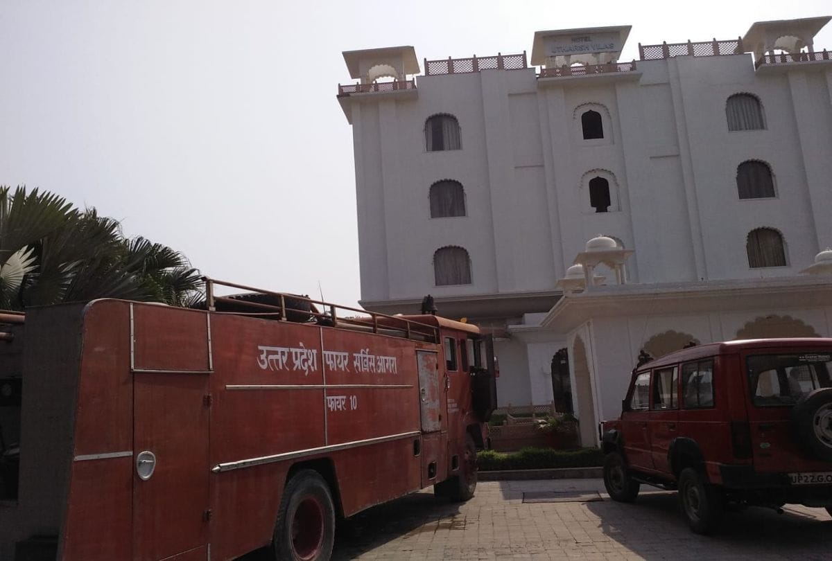 Fire in Hotel Utkarsh Villa
