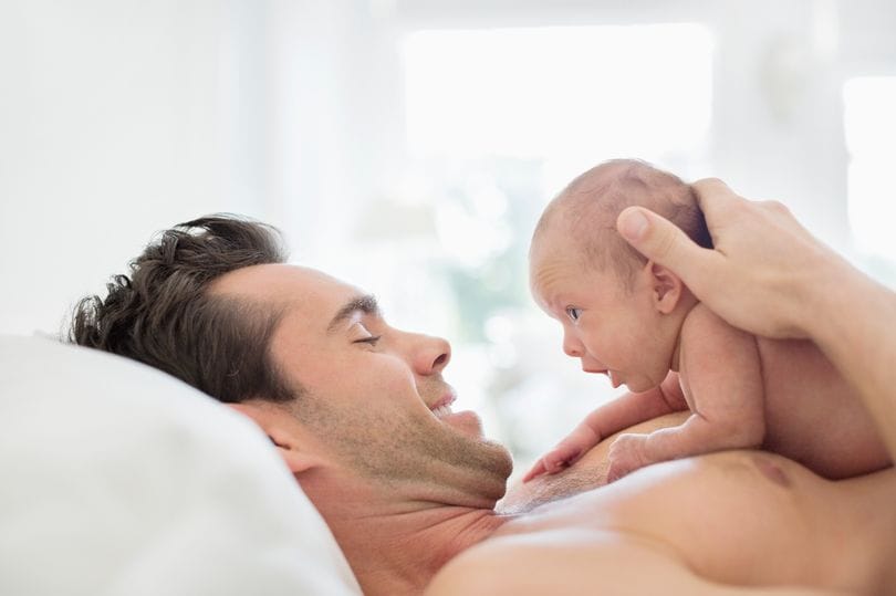 Dads may soon be able to breastfeed their newborn babies, with 'chestfeeding kit'