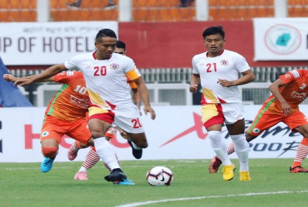 quees east bengal beat Neroca FC vs by 2-0 in i leauge