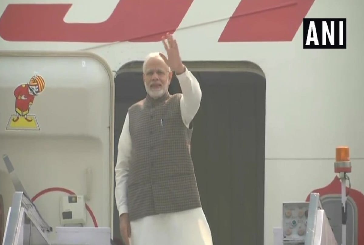 PM Narendra Modi leaves on a two day visit to japan