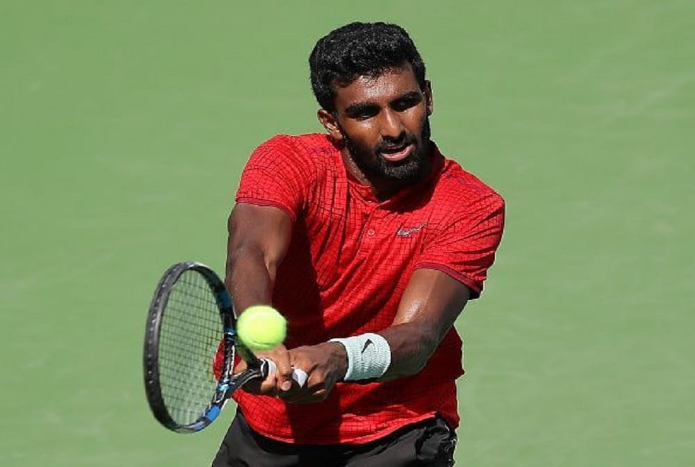 harris beats prajnesh gunneswaran in semi finals, mukund recovers out