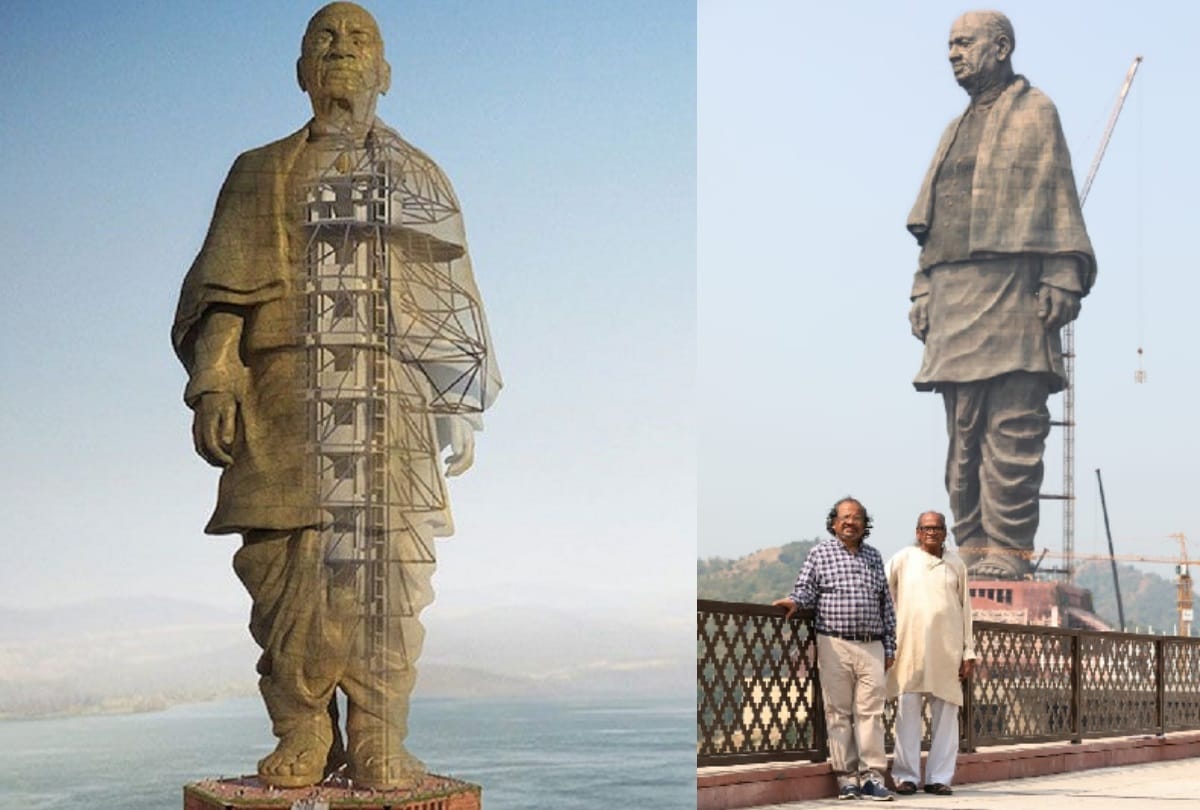 who is ram sutar who build worlds tallest sardar patel statue statue of unity