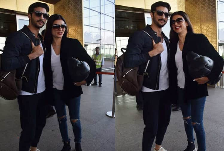 Sushmita Sen shared picture with rumoured boyfriend Rohman Shawl calling him the love of my life