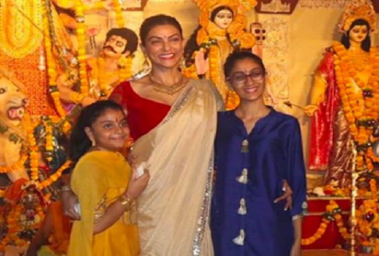 Sushmita Sen shared picture with rumoured boyfriend Rohman Shawl calling him the love of my life
