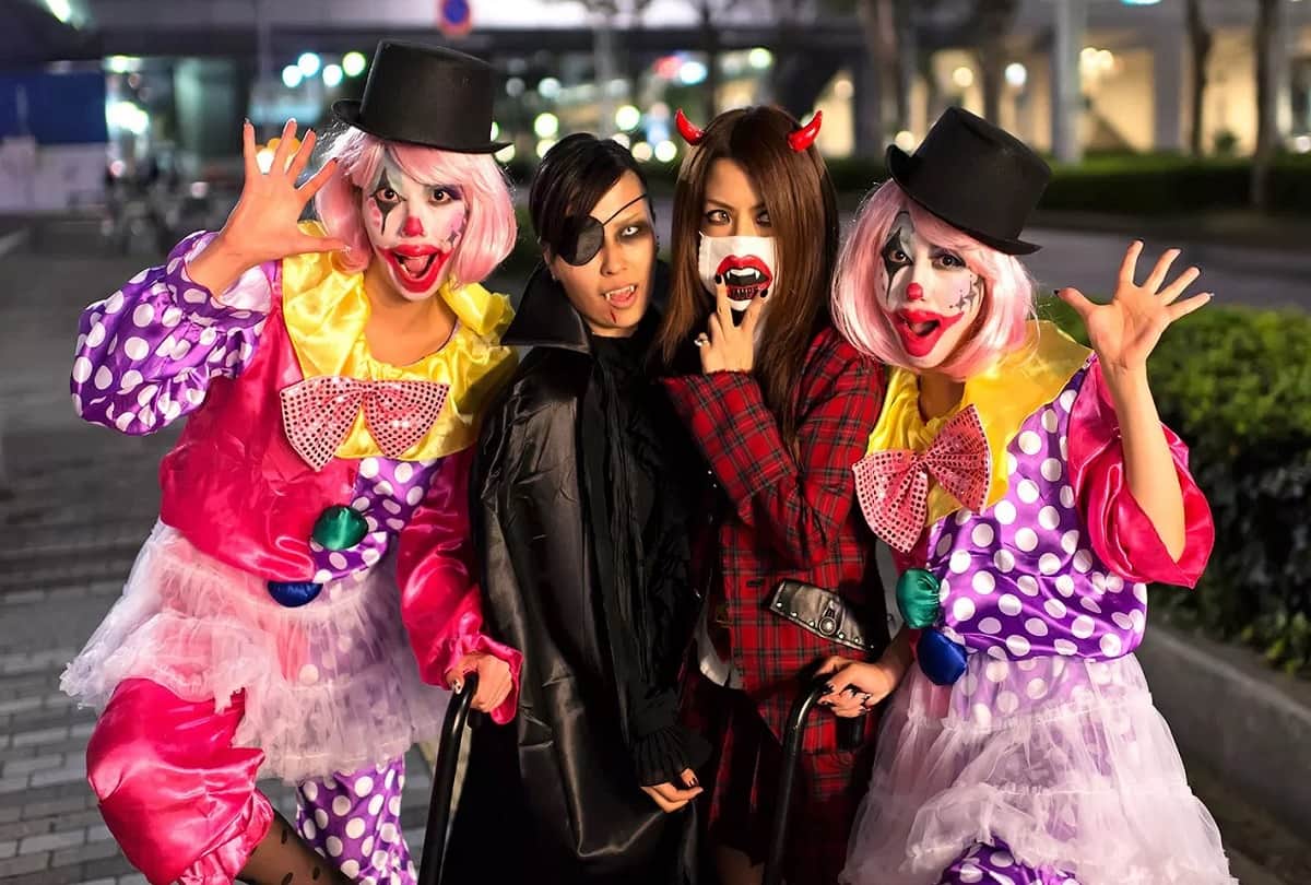 celebrates halloween festival in Ireland