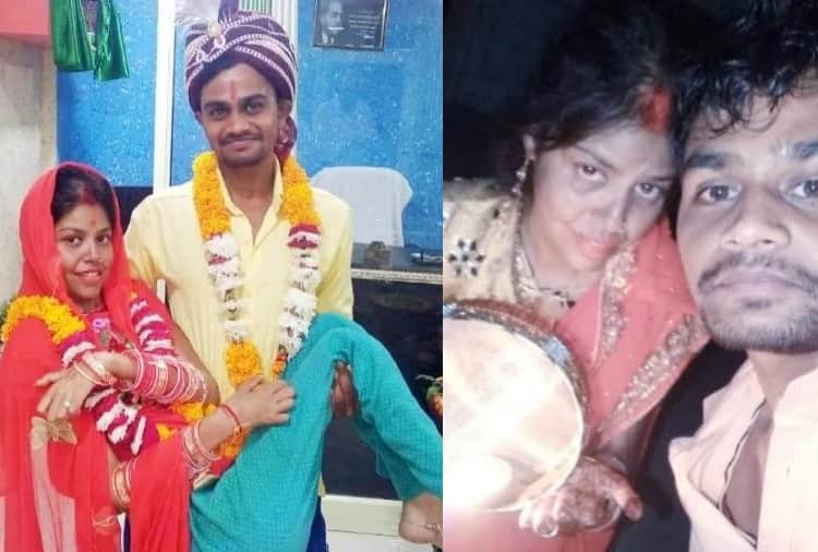unique love story and first karva chauth of disable women in hisar