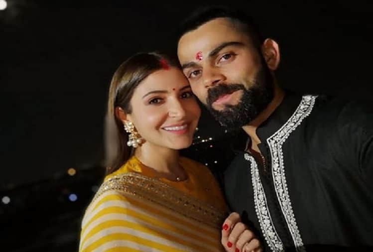 Anushka Sharma and Virat Kohli shared first Karwa Chauth picture on social media