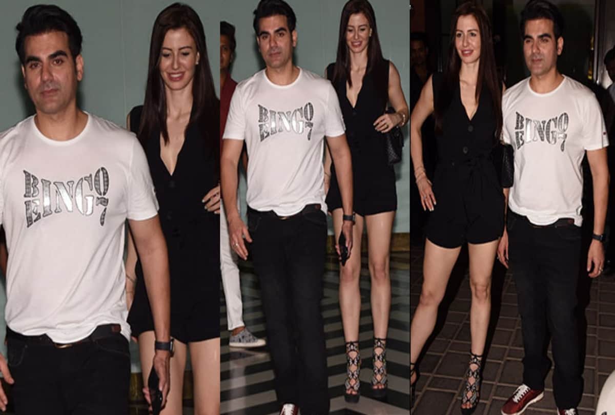 Mami festival Arbaaz Khan with girlfriend Georgia Andriani