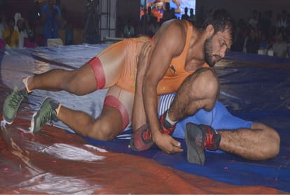Wrestling Competition organized by Indian Wrestling Federation in agra