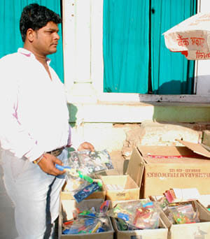 sell crackers in colony