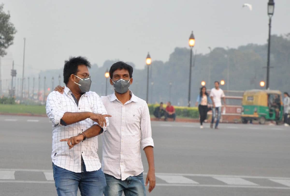 Delhi NCR air again bad for tempchar down and due to fog
