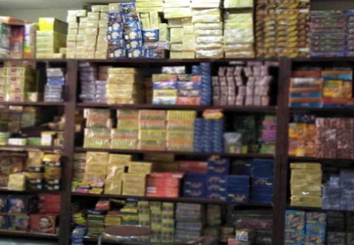 Raid On Cracker Trader And Godown Seas In unnao