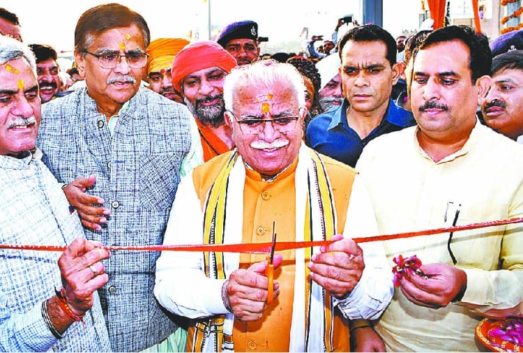 BJP rally in Rohtak of haryana