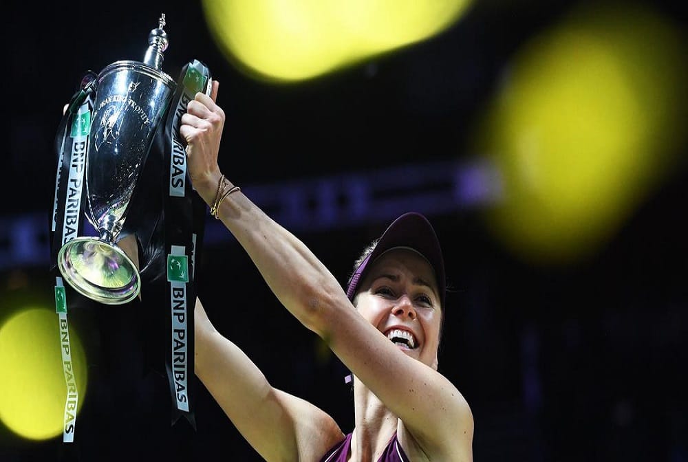 Elina Svitolina wins WTA Finals to defeate Sloane Stephens in Singapore