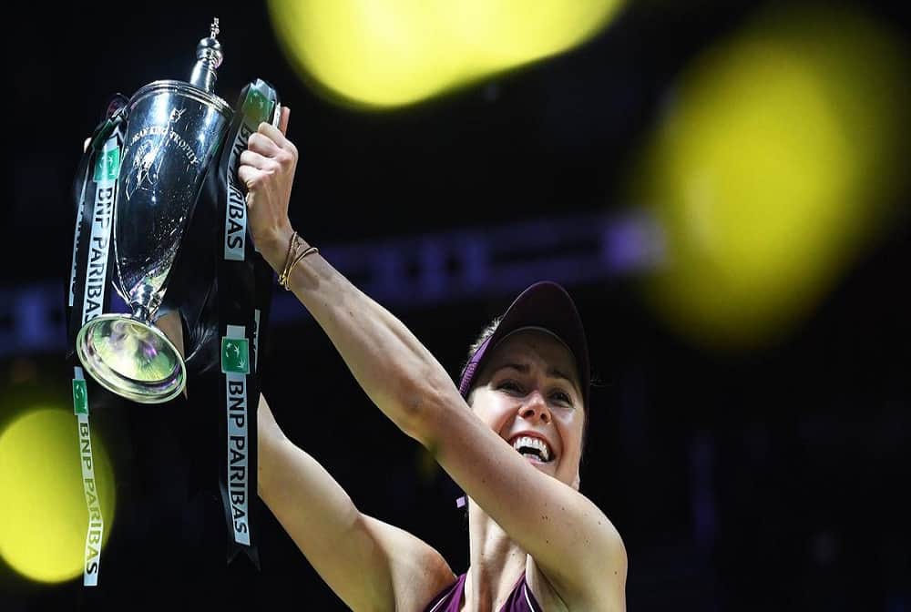 Elina Svitolina is raising money to help the country even after being pregnant, collecting the money won in tennis