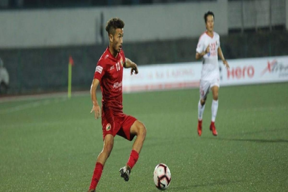 shillong lajong beat aizawl fc by 2-1 in i league 2018