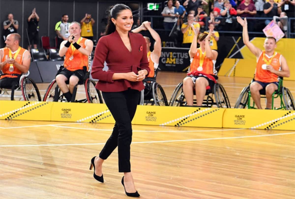Meghan Markel steps up her Maternity style
