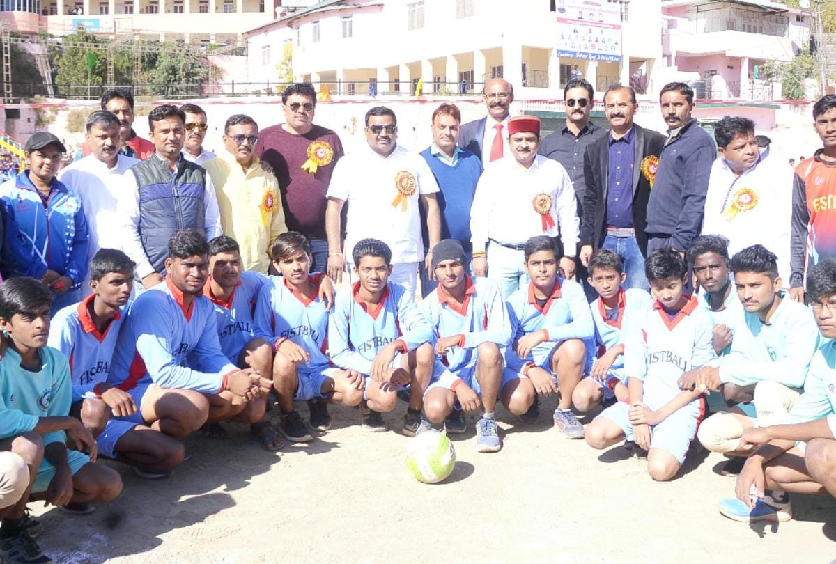 National fist ball champioship in solan