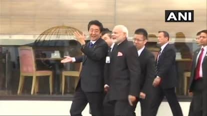 Shinjo Abe is very happy after meeting Modi, he said Modi is reliable friend