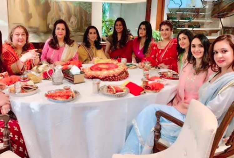 sridevi missing from karwachauth photo of kapoor family