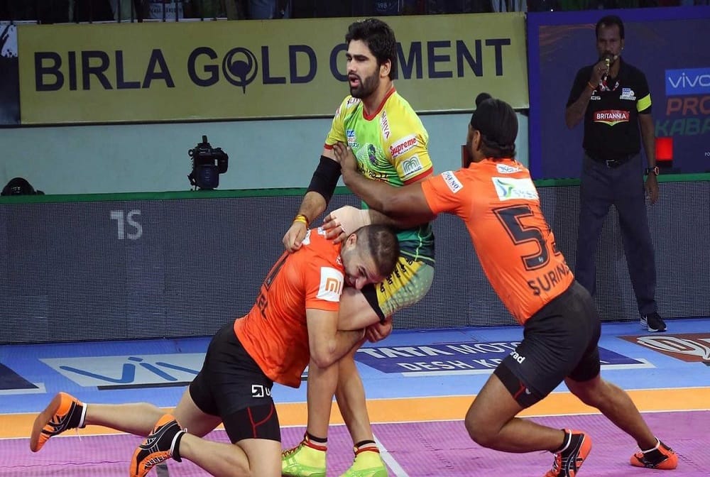 U Mumba beat Patna Pirates by 40-39 in pro kabaddi 2018