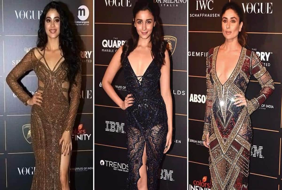 Vogue Women Of The Year Awards 2018 Kareena Kapoor Alia Bhatt Karishma Kapoor