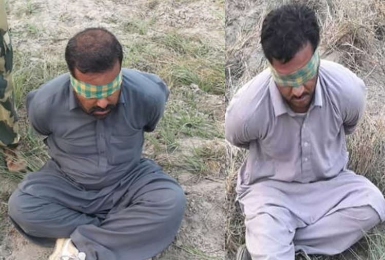 two pakistani army man arrested by bsf in firozpur of punjab