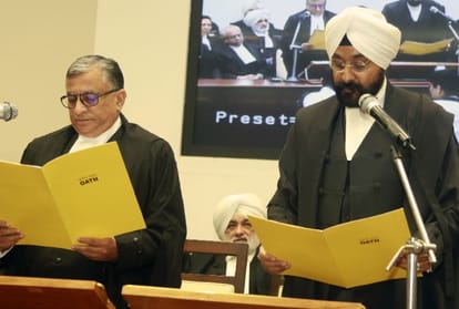 Four new judges take Oath by chief Justice